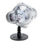 LED projector αστεράκια λευκό/κίτρινο IP65 14V Noëled 840062