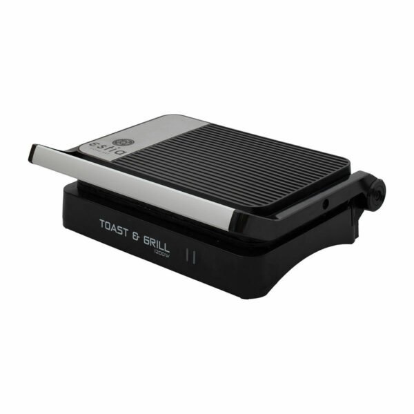 Estia Toast and Grill 06-11864 Τοστιέρα Γκριλιέρα 200W Μαύρη - Image 2