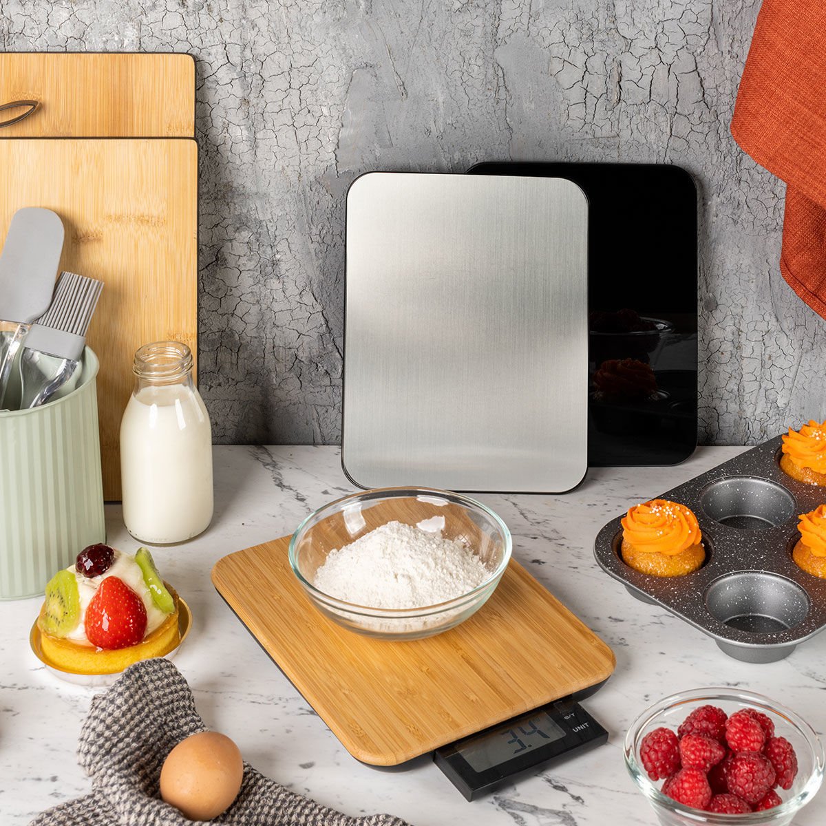 Estia Scale 10 06-12021 Ψηφιακή Ζυγαριά Κουζίνας 1gr/10kg Μαύρη - Image 3