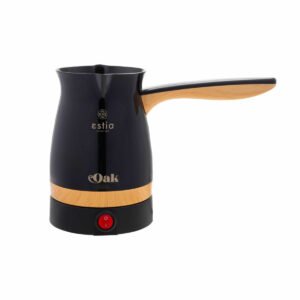 Estia 06-19013 OAK Ηλεκτρικό Μπρίκι 800W με Χωρητικότητα 250ml Μαύρο