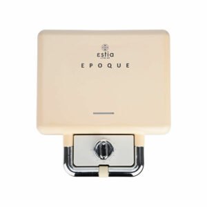Estia 06-25939 Retro Epoque Τοστιέρα με Αποσπώμενες Πλάκες για 2 Τοστ 800W Κρεμ