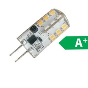 Λάμπα Led SMD G4 12V 2W Plus με Σιλικόνη