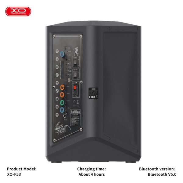 XO F53 Xingmu Ηχείο 8 ιντσών RGB Ηχείο Bluetooth 40W - Image 4