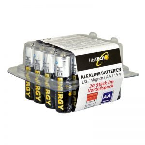 5519710-0052-Heitech 04002176 Αλκαλικές μπαταρίες 20 τμχ Mignon AA
