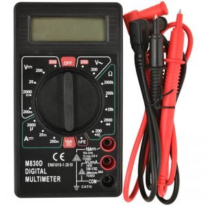 Heitech 04002219 Ψηφιακό πολύμετρο με οθόνη και buzzer