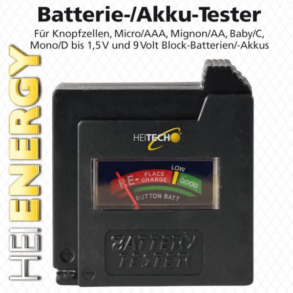 Heitech 04002436 Tester μπαταριών - Image 3