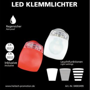 55197102-0058-Heitech 04003499 Σετ LED φώτα αδιάβροχα ποδηλάτου λευκό – κόκκινο