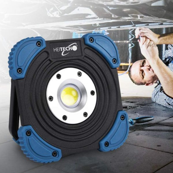 Heitech 04003643 Επαναφορτιζόμενος αδιάβροχος φακός συνεργείου με COB LED 10 W - Image 5