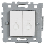 ΠΡΙΖΑ ΤΗΛΕΦΩΝΟΥ ΔΙΠΛΗ ΛΕΥΚΗ EL06232 SPLENDOR