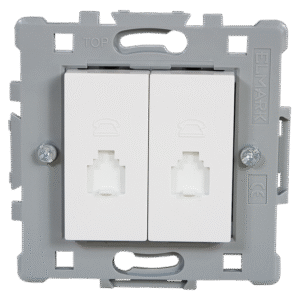 ΠΡΙΖΑ ΤΗΛΕΦΩΝΟΥ ΔΙΠΛΗ ΛΕΥΚΗ EL06232 SPLENDOR