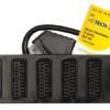 55197100-0019-Heitech 09002011 Αντάπτορας αρσενικό SCART σε 5 θηλυκά SCART