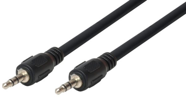 55197100-0029-Heitech 09004019 Καλώδιο ήχου 3.5 mm σε 3.5 mm 1.5 m