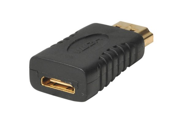55197100-0049-Heitech 09004056 Αντάπτορας HDMI αρσενικό σε mini HDMI θηλυκό