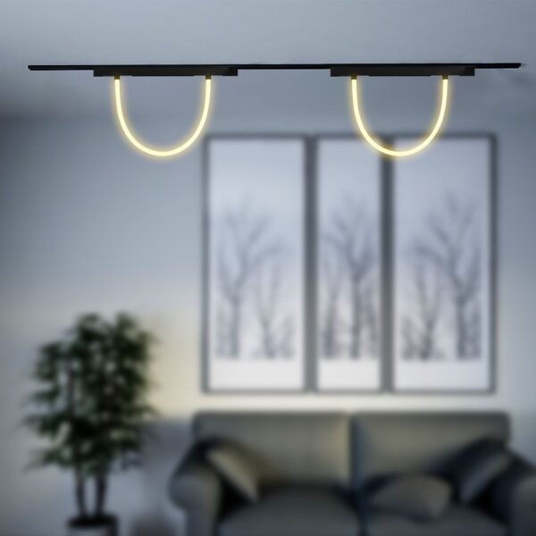V-TAC 10275 Εύκαμπτο Μαγνητικό Φωτιστικό Ράγας LED Smart WiFi 48V DC 11W 1270lm 200° IP20 CCT 3σε1 Μαύρο Σώμα - Image 2