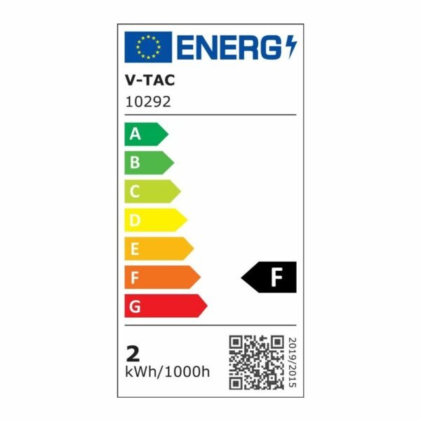 V-TAC 10292 Επιτοίχιο Φωτιστικό Κομοδίνου 2W 3000K σε Λευκό Σώμα - Image 10