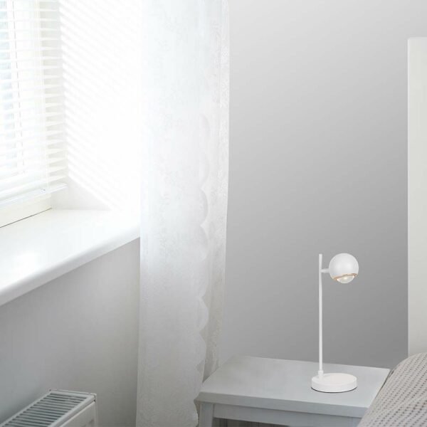 V-TAC 10346 Φωτιστικό Γραφείου LED 5W 3000K με Λευκό Σώμα - Image 3