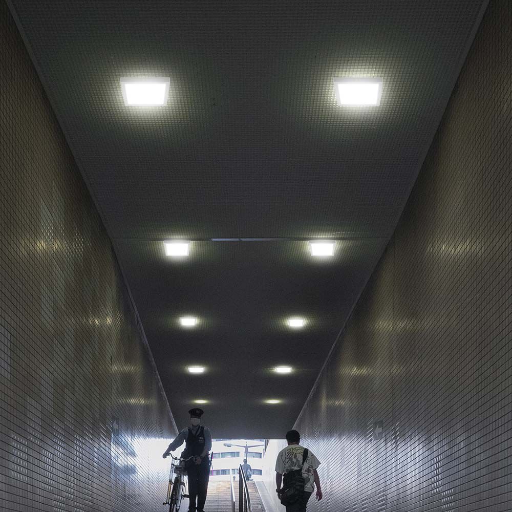 V-TAC 10494 Mini Panel Επίτοιχο Backlit LED 6W 6500K σε Λευκό Σώμα Τετράγωνο - Image 3