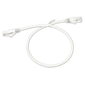 UTP cat6e 0,5m White Καλώδιο δικτύου UTP cat6e OEM 11.3.23