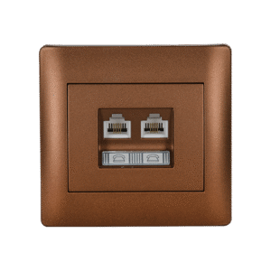 RHYME RJ11+RJ45 ΚΑΦΕ ΜΕΤΑΛΛΙΖΕ