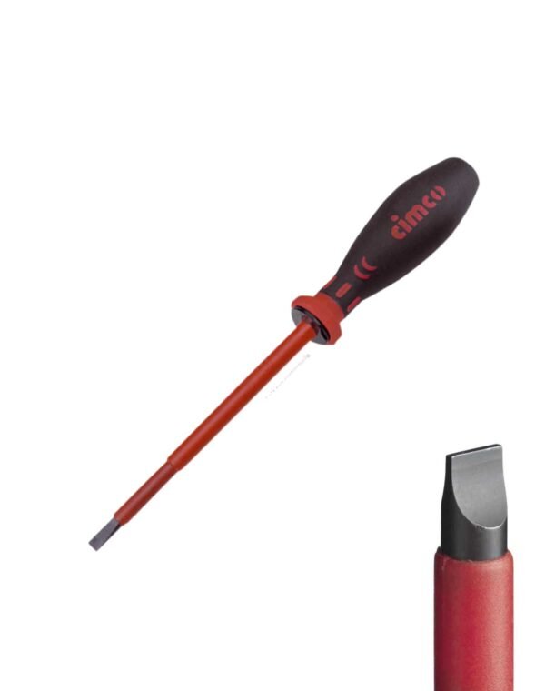 Κατσαβίδι χειρός 1000V μόνωση σχισμής 5.5 x 1.0 x 125 mm CIMCO 117705