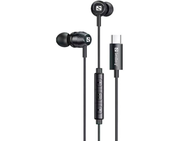 Sandberg USB-C/A In-Earset with LineMic