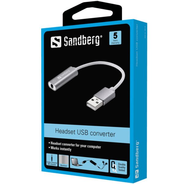Sandberg Headset USB converter - Image 2