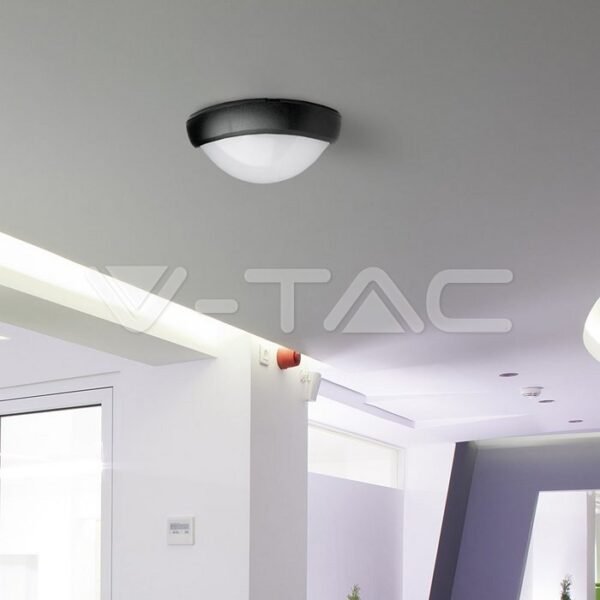 V-TAC 1349 Φωτιστικό Πλαφονιέρα 12W Στρογγυλό Μαύρο Θερμό Λευκό Φως - Image 21