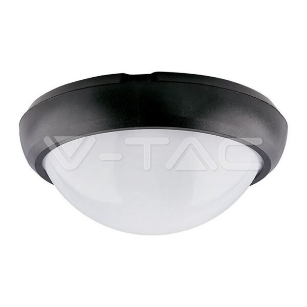 V-TAC 1349 Φωτιστικό Πλαφονιέρα 12W Στρογγυλό Μαύρο Θερμό Λευκό Φως - Image 12