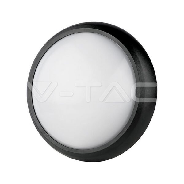 V-TAC 1349 Φωτιστικό Πλαφονιέρα 12W Στρογγυλό Μαύρο Θερμό Λευκό Φως - Image 8