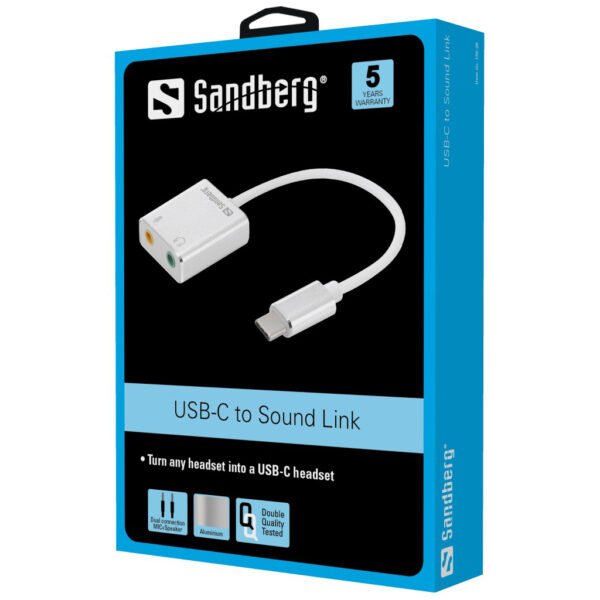 Sandberg USB-C to Sound Link - Image 2
