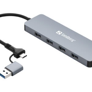 Sandberg USB-C/A to 4xUSB 3.0 Hub