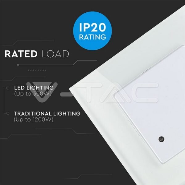 V-TAC 15021 Αισθητήρας Κίνησης Χωνευτός με Μικροκύματα Microwave Sensor Max 300W LED Λευκός - Image 7