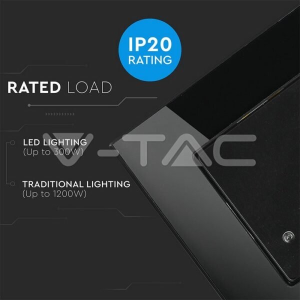 V-TAC 15031 Αισθητήρας Κίνησης Επιτοίχιος Χωνευτός Μικροκυμάτων Μαύρο - Image 7