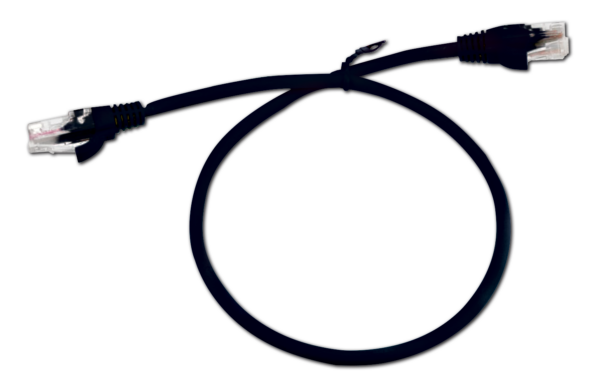 UTP cat6e 0,5m Black Καλώδιο δικτύου UTP cat6e OEM 11.3.19