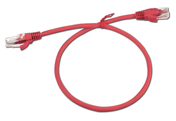 UTP Cat6e 0,5m Red Καλώδιο δικτύου UTP cat6e OEM 11.3.21