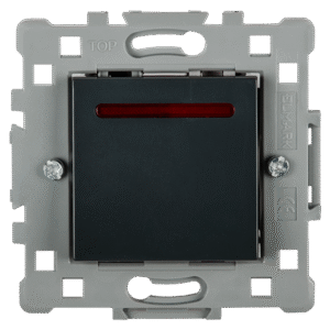 ΔΙΑΚΟΠΤΗΣ СХ.1 ΜΕ ΛΥΧΝΙΑ ΜΑΥΡΟΣ EL1606 SPLENDOR