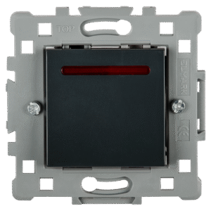 ΔΙΑΚΟΠΤΗΣ СХ.6 ΜΕ ΛΥΧΝΙΑ ΜΑΥΡΟΣ EL1607 SPLENDOR