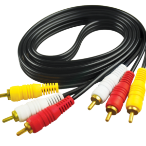 3RCA-3RCA CABLE 1,5M ΚΑΛ??ΙΟ ΕΙΚΟΝΑΣ-ΗΧΟΥ AV COMPOSITE 3 RCA ΣΕ 3 RCA 1,5M OEM 11.1.11