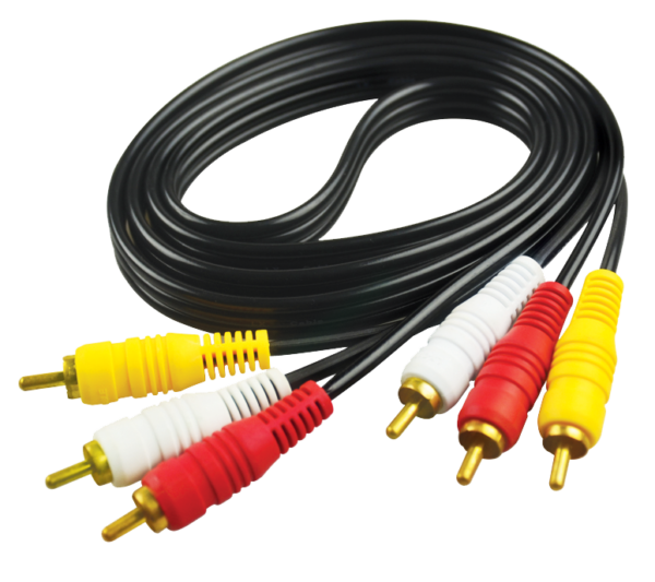 3RCA-3RCA CABLE 1,5M ΚΑΛ??ΙΟ ΕΙΚΟΝΑΣ-ΗΧΟΥ AV COMPOSITE 3 RCA ΣΕ 3 RCA 1,5M OEM 11.1.11