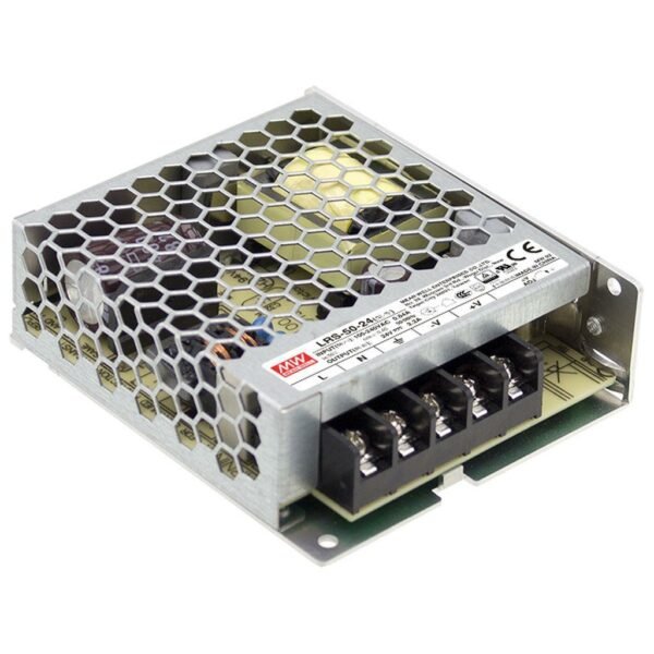 LRS-50-24 SWITCHING ΤΡΟΦΟΔΟΤΙΚΟ ΙΣΧΥΟΣ OPEN FRAME 24V 2,2A MEANWELL MEANWELL 1.1.28