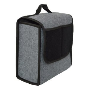 AutoGS 17170 Τσάντα για πορτ παγκάζ αυτοκινήτου γκρι 28 x 27 x 13 cm