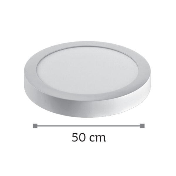InLight LED Mounted Panel 36watt Στρογγυλό 4000Κ Φυσικό Λευκό (2.36.04.2) - Image 2