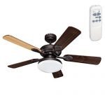Ανεμιστήρας Οροφής με Φως και Τηλεχειριστήριο 20-6066-18-185