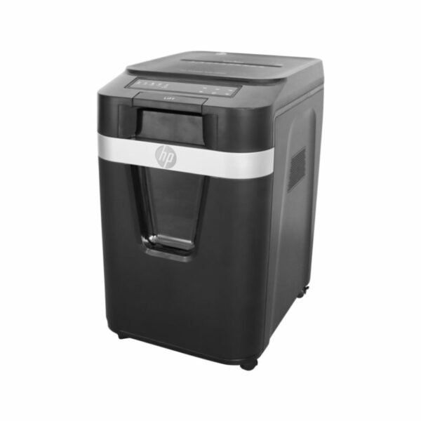 HP Pro Shredder Auto 200MC – 2821 Μαύρος καταστροφέας εγγράφων με συνδετήρες και καρτών Micro Cut P5 – 10 Manual/200 Auto x A4 – 32.2L - Image 3