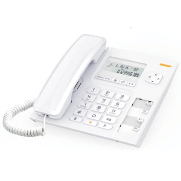 Τηλέφωνο Επιτραπέζιο με Αναγνώριση Alcatel Τ-56 Λευκό