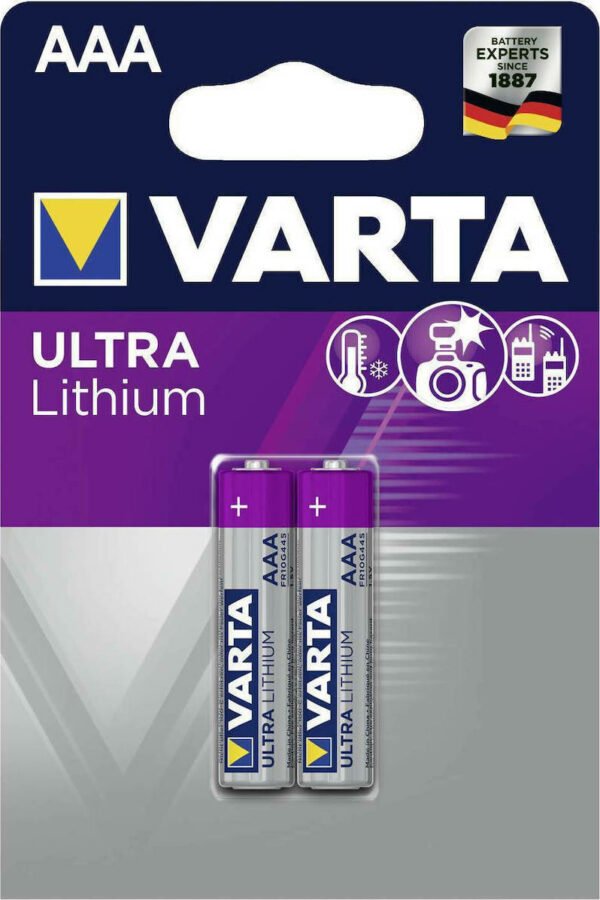 VARTA Ultra Lithium 6103 AAA BL2