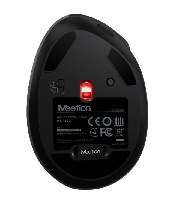 Meetion MT-R390 2.4G Ασύρματο Κατακόρυφο Ποντίκι ΔΕΞΙ - Image 8