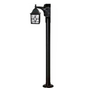 Κολωνάκι Φωτιστικό Εδάφους Dimitra LP-710EB 1/Φ 100CM BLACK