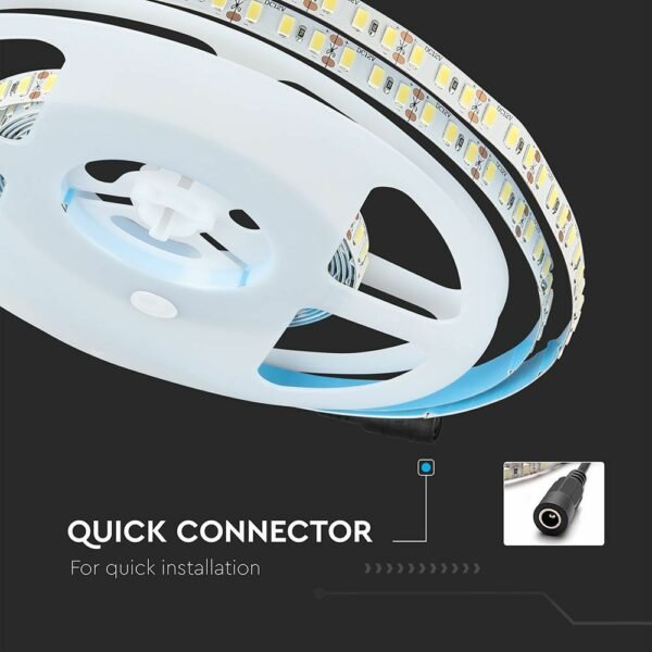 V-TAC 212162 Tαινία LED DC:12V SMD5730 18W/m IP20 3000K θερμό λευκό - Image 8