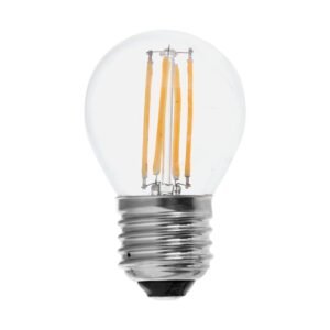 V-TAC 212844 Λάμπα LED 6W Filament E27 G45 Διαφανές Κάλυμμα 6500K σε Ψυχρό Λευκό Φως